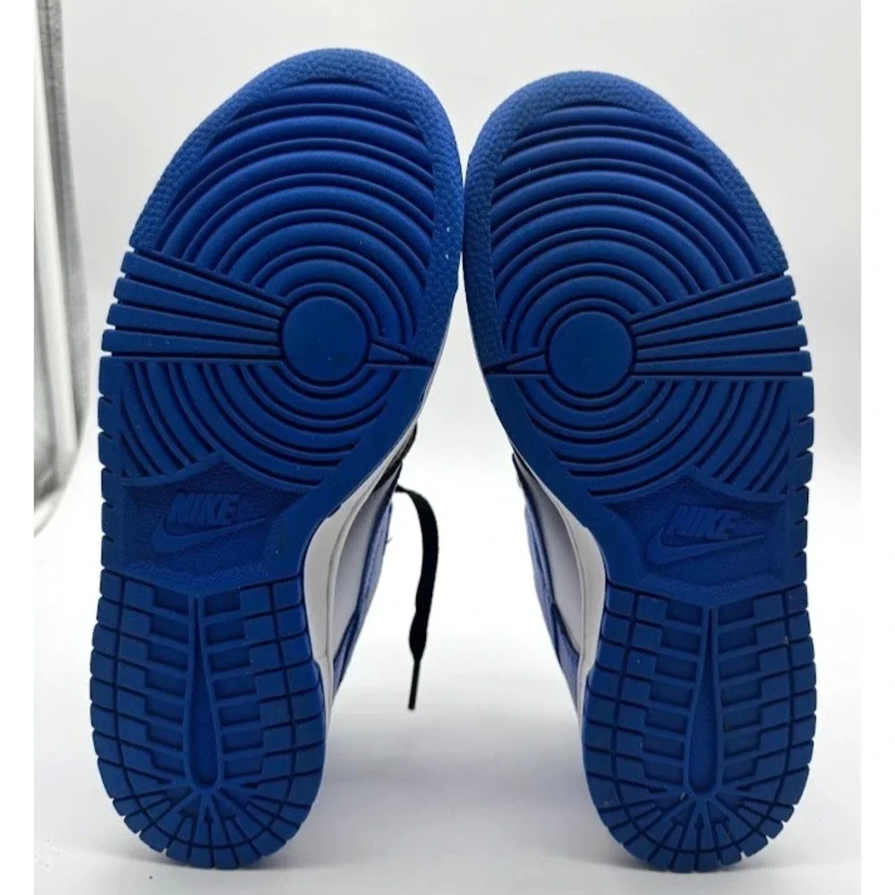 Nike Dunk Low GS White Black Game Royal 2024 HJ9209-400 Youth Size 7Y